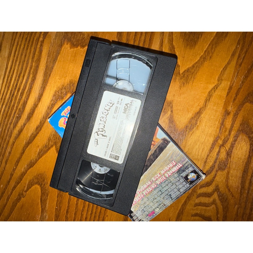 The Flintstones VHS 1994 Movie John Goodman Rick Moranis MCA Universal PG 81744 - Picture 3 of 4